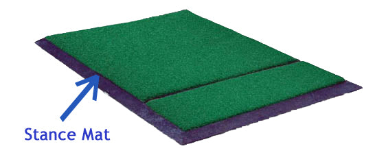 Grass Stance Mat - Thrasher Golf