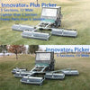 Innovator Plus Golf Ball Picker 5 Gang vs Plus layout pic- Thrasher Golf